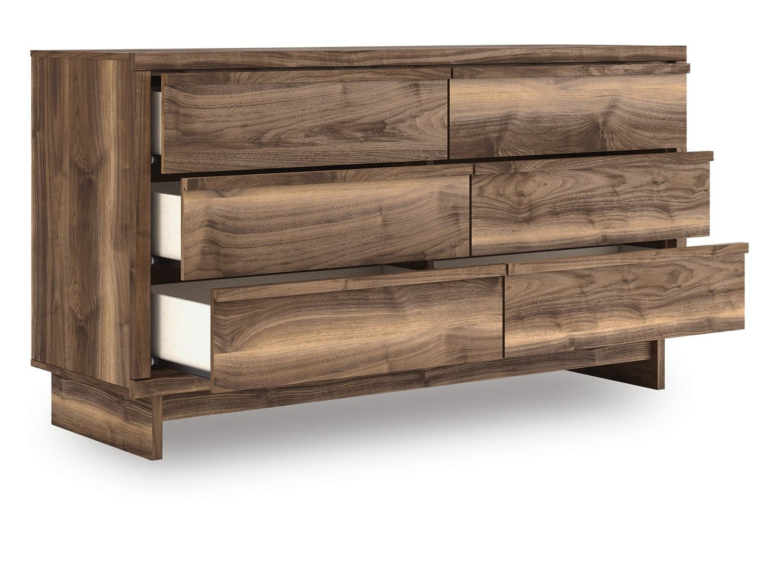 Zadilyn - Six Drawer Dresser - Brown