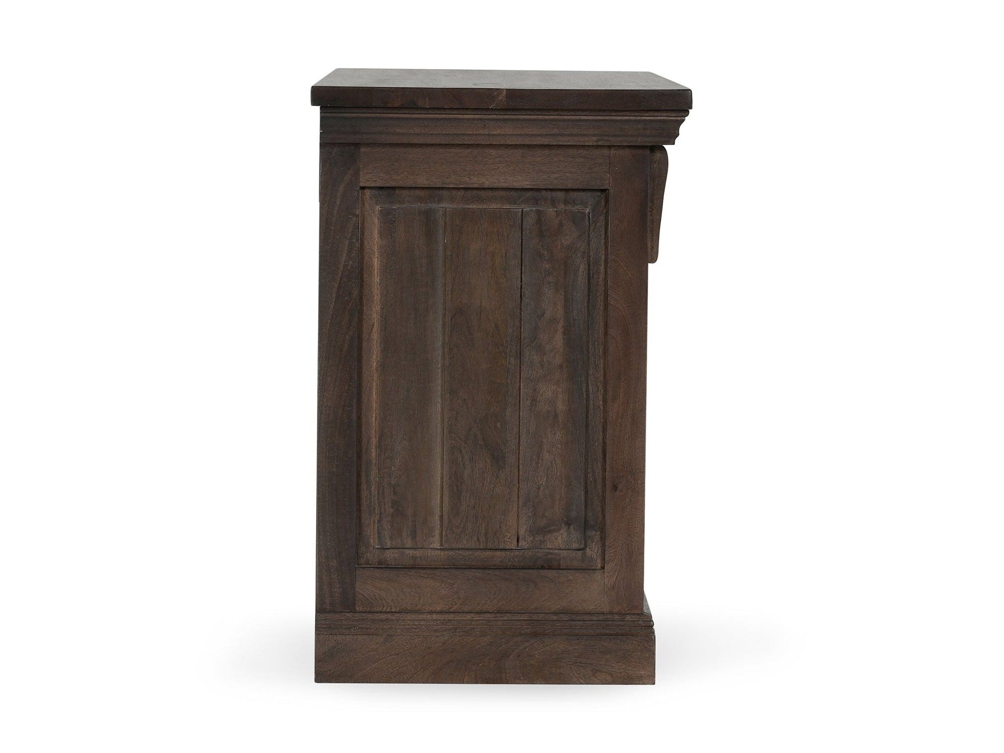 Adelaide - Wood 3 Drawer Nightstand - Cocoa Brown