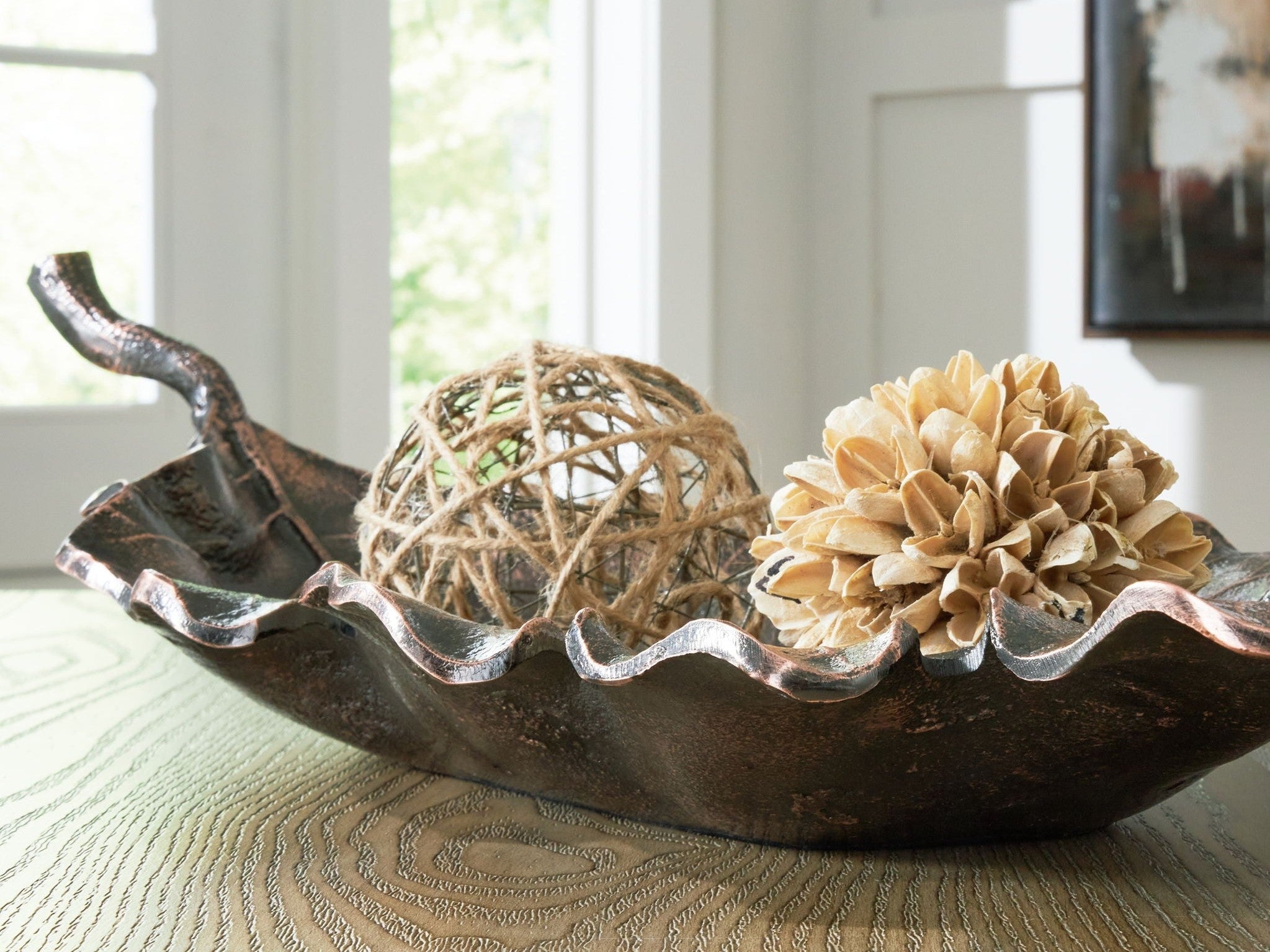 Avermund - Sculpture - Antique Copper Finish
