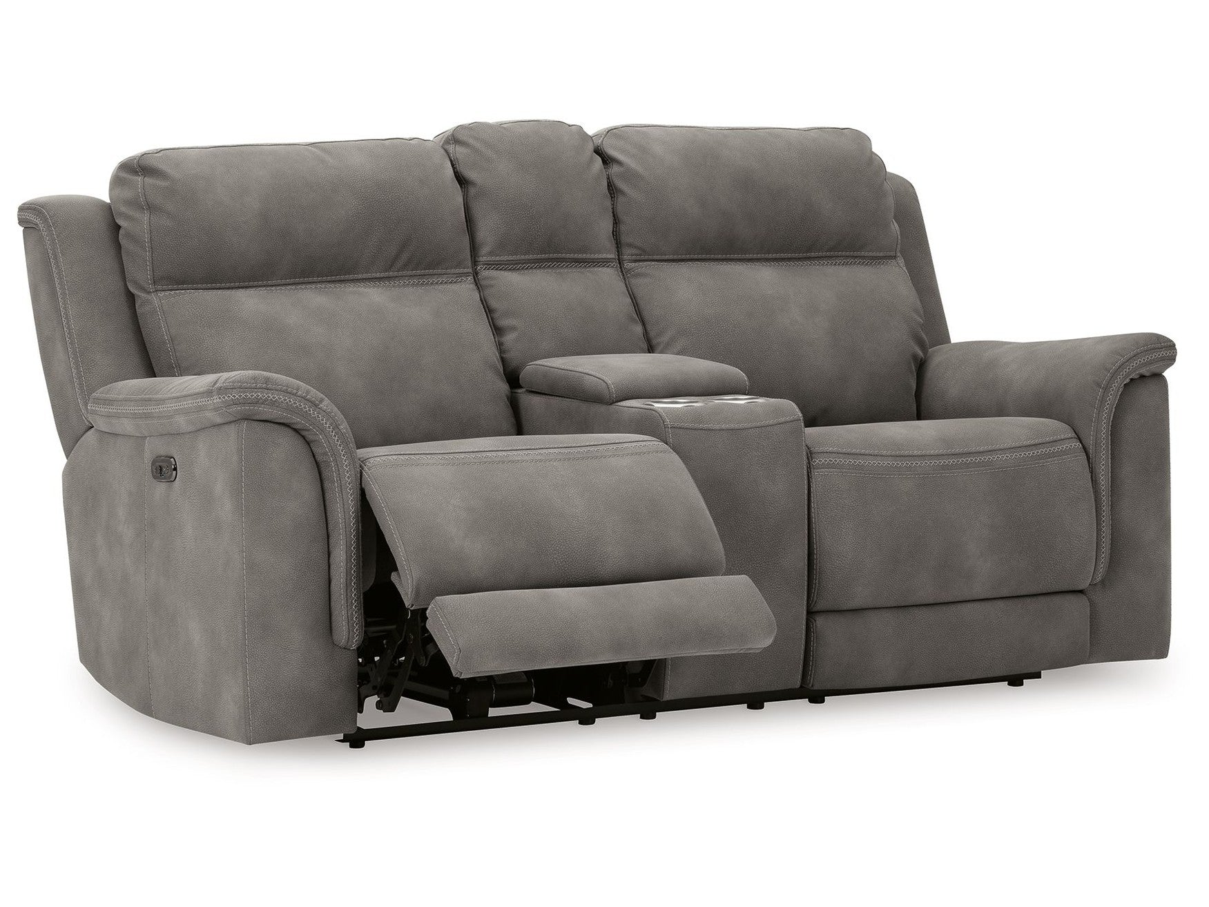 Next-Gen Durapella - Reclining Power Loveseat With Console