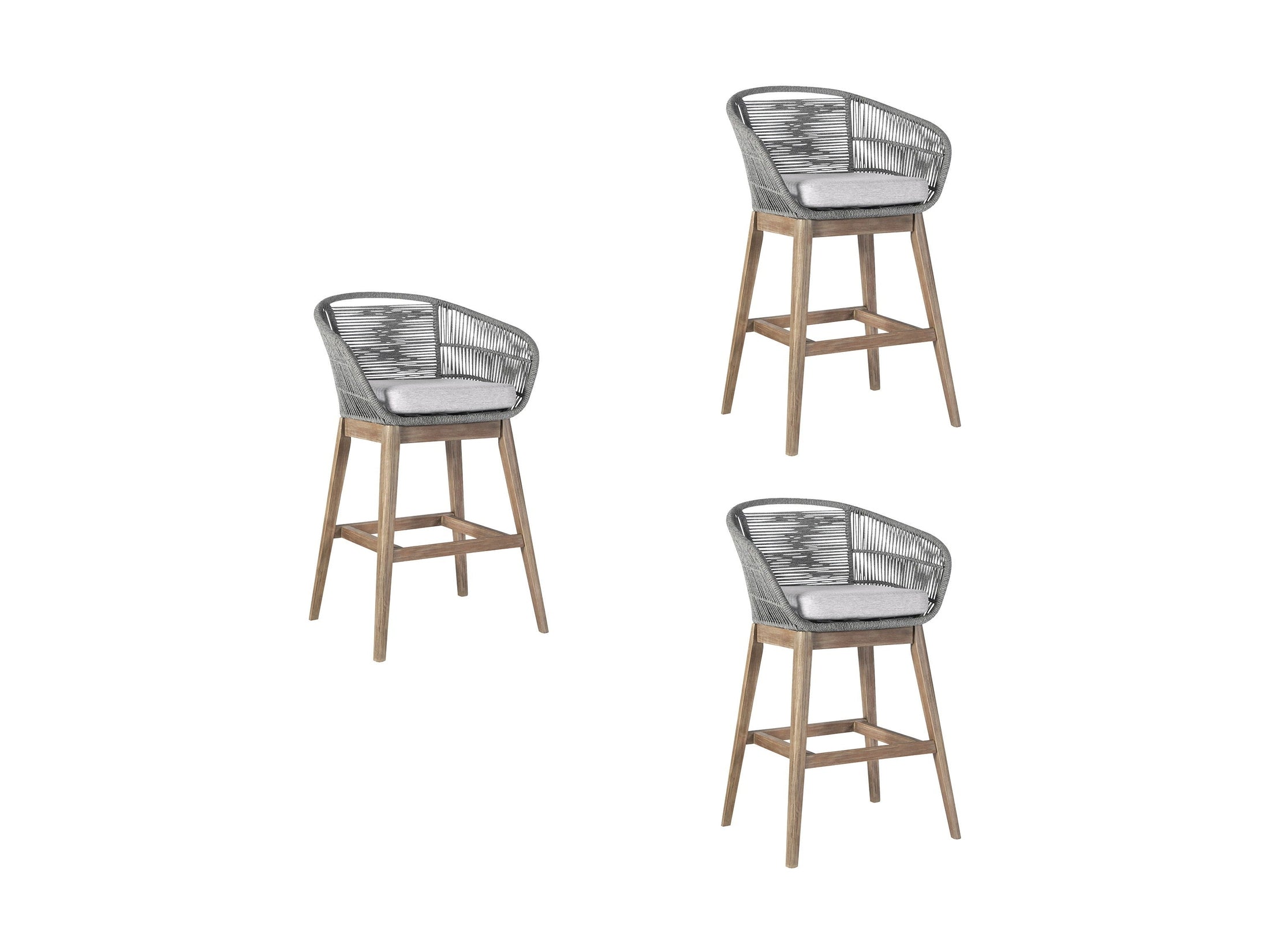Tutti Frutti - Indoor Outdoor Bar Height Bar Stool Set