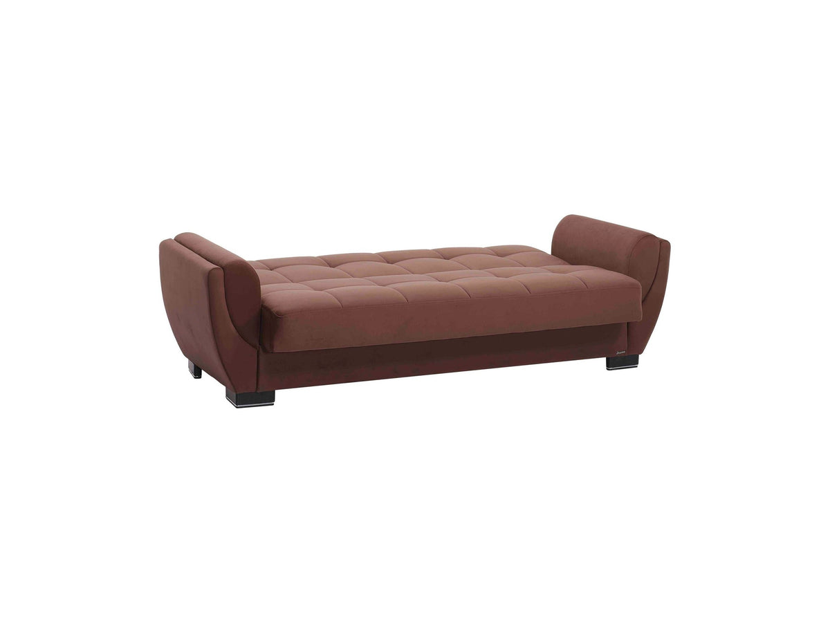 Ottomanson Armada Air - Upholstered Convertible Sofabed With Storage - Microfiber