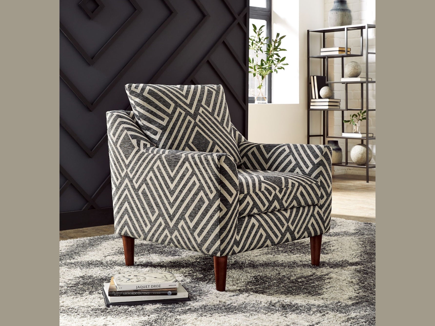 Morrilton Next-Gen Nuvella - Accent Chair - Natural / Charcoal