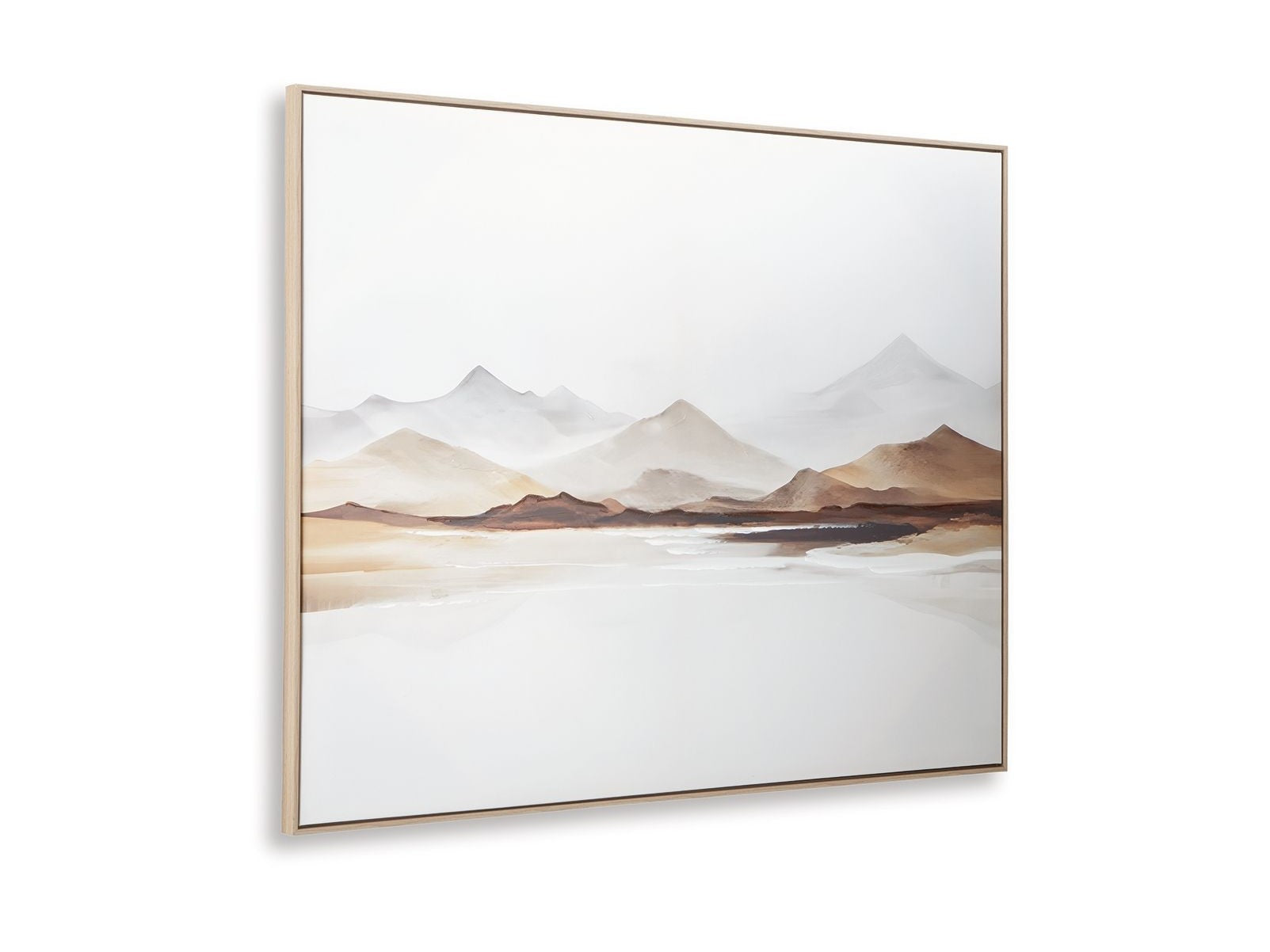 Karalen - Wall Art - White / Gray / Brown