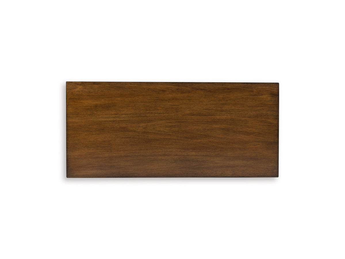 Taffenbrook - Five Drawer Chest - Medium Brown