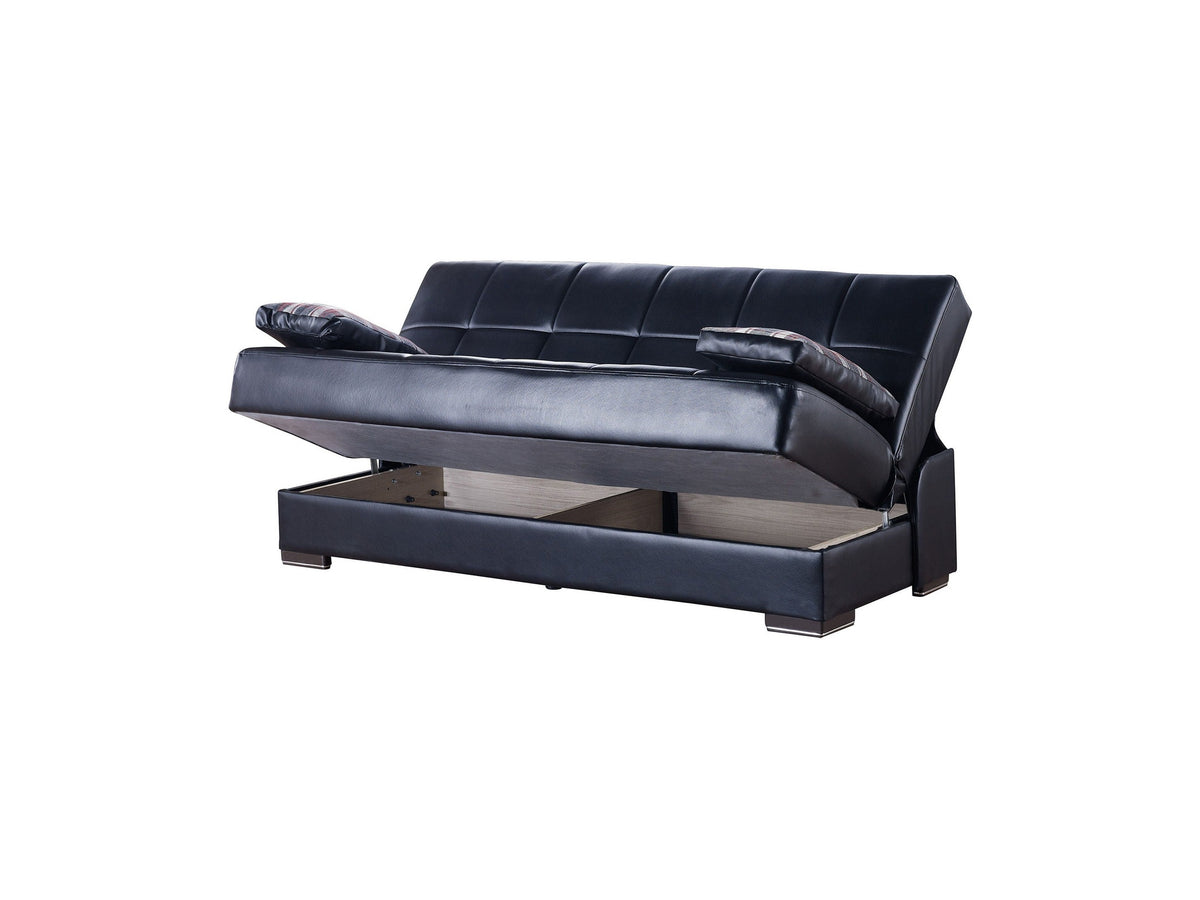 Ottomanson Soho - Upholstered Convertible Sofabed With Storage - PU