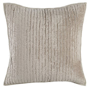 Bari - Velvet Sham - Pebble