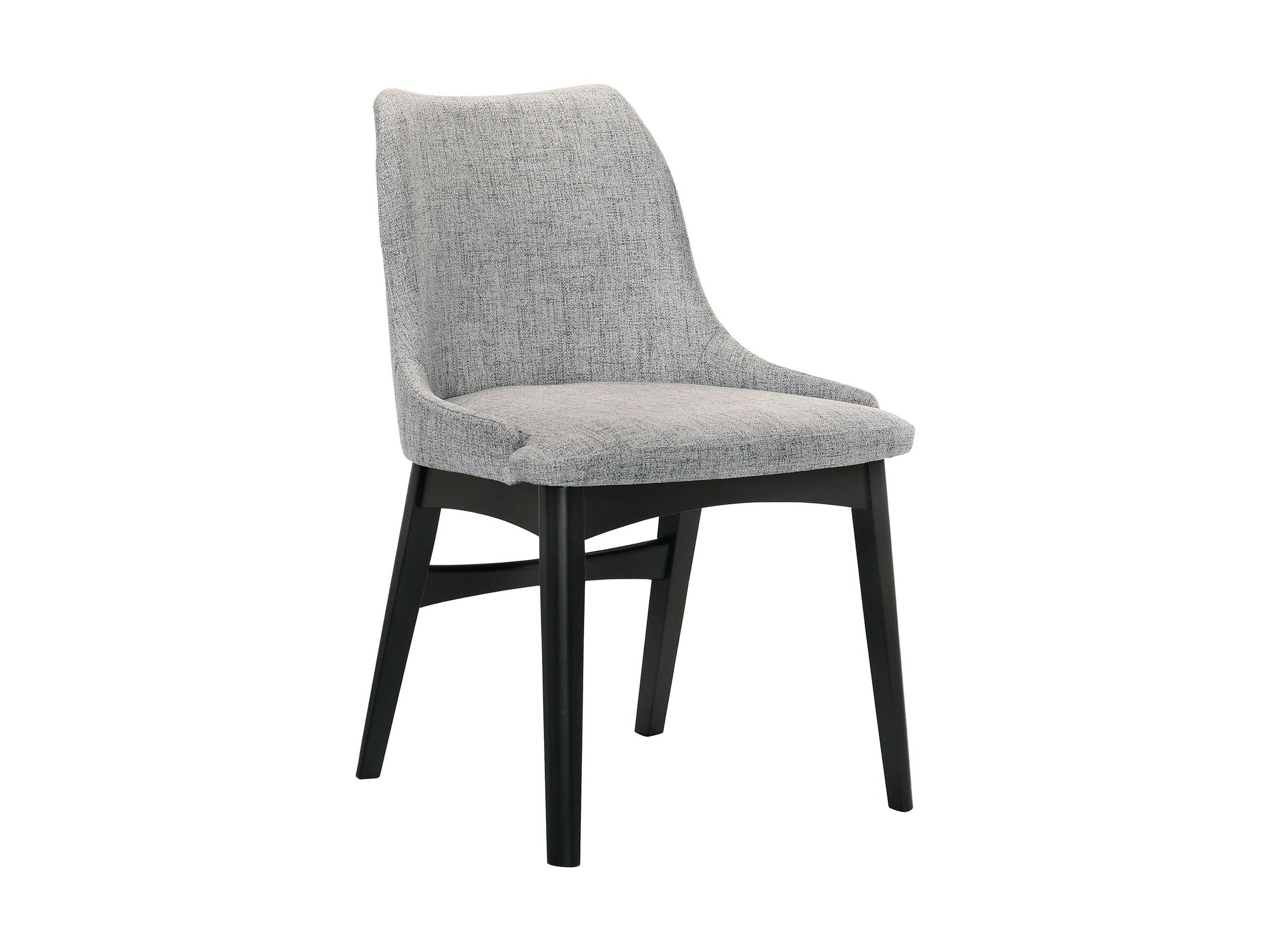 Azalea - Dining Side Chairs (Set of 2) - Gray / Black