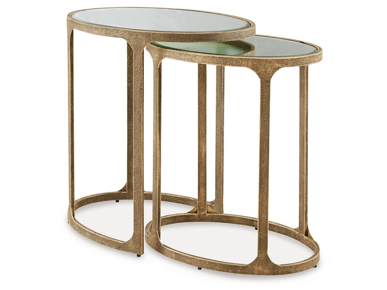 Irmaleigh - Accent Table Set (Set of 2) - Antique Black
