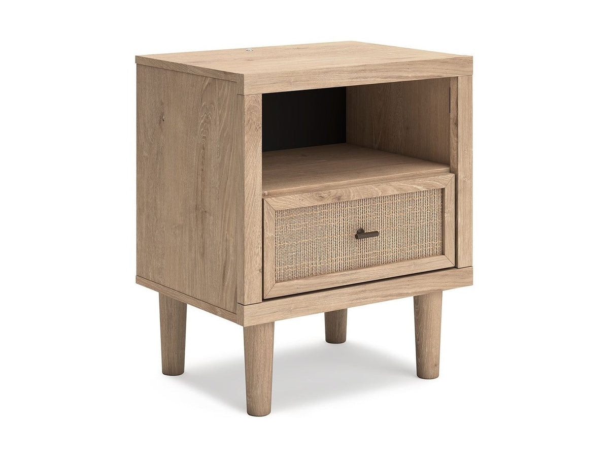 Cielden - One Drawer Night Stand - Two-Tone