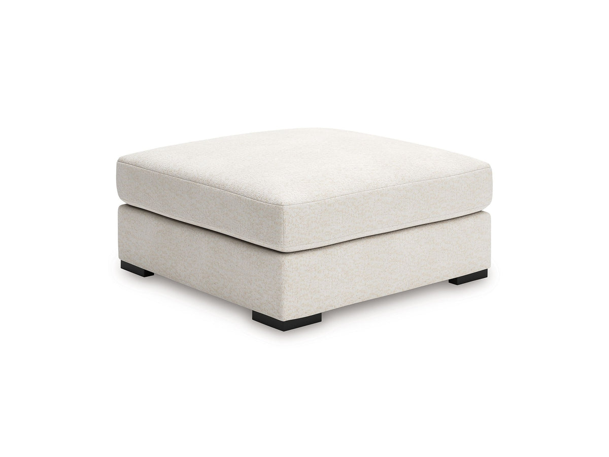 Donelson Creek - Oversized Accent Ottoman - Vanilla