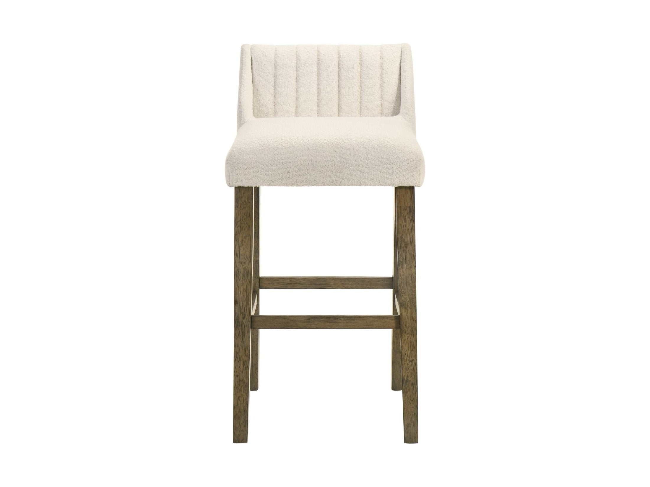 Fauna - Modern Transitional Wood Bar Height Kitchen Bar Stool
