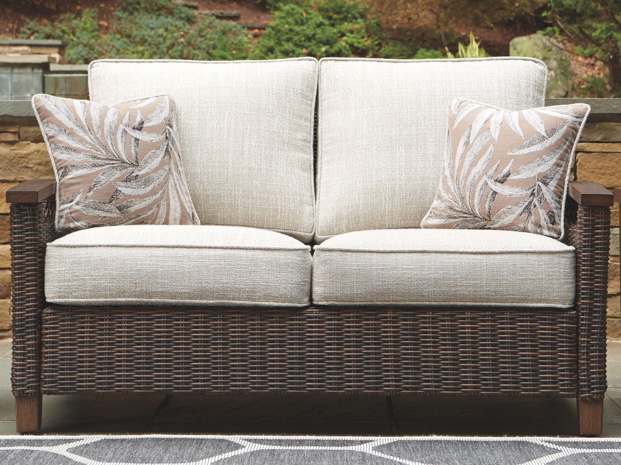 Paradise Trail - 3 Pc. - Lounge Set - Medium Brown