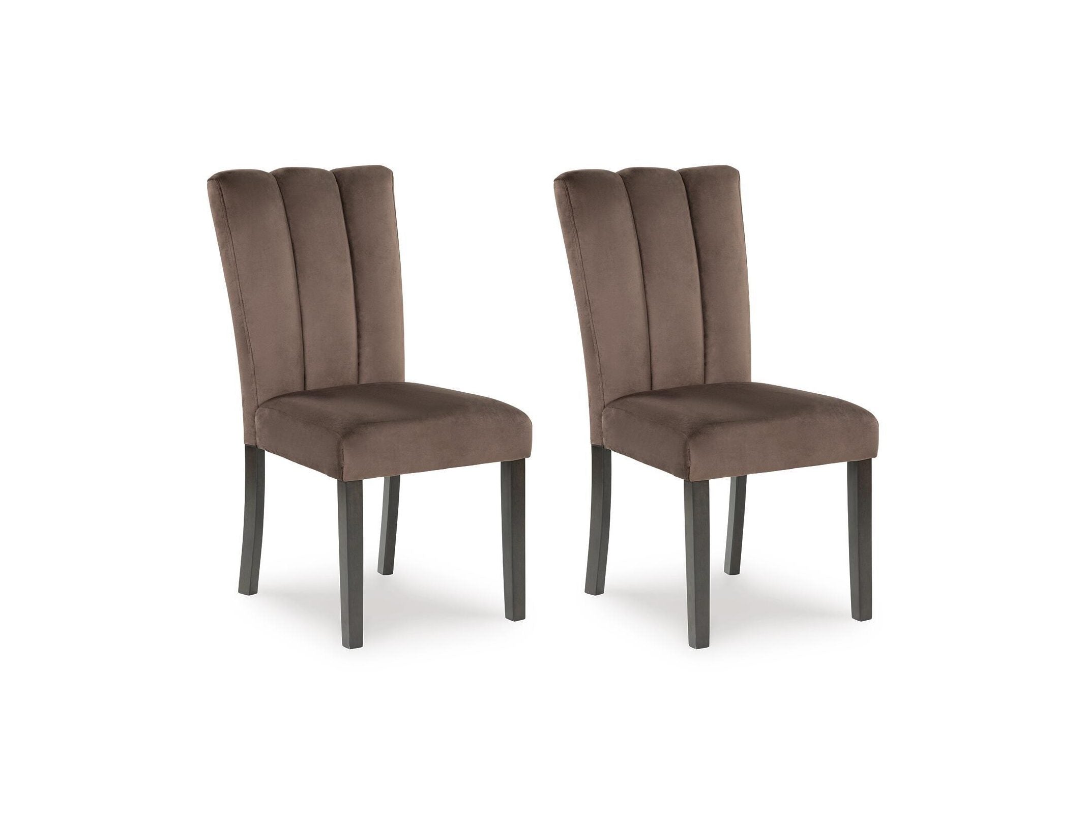 Jeshina - Dining Upholstered Side Chair (Set of 2) - Mocha