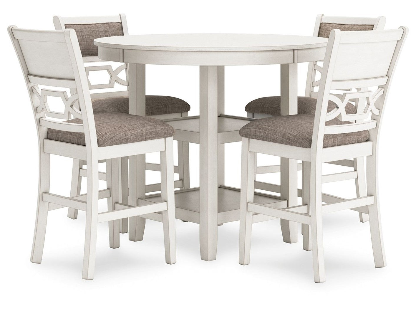 Erinberg - Dining Room Counter Table Set (Set of 5) - Antique White