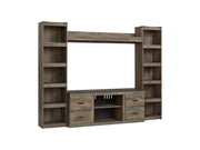 Trinell - 4-Piece Entertainment Center With 60" TV Stand