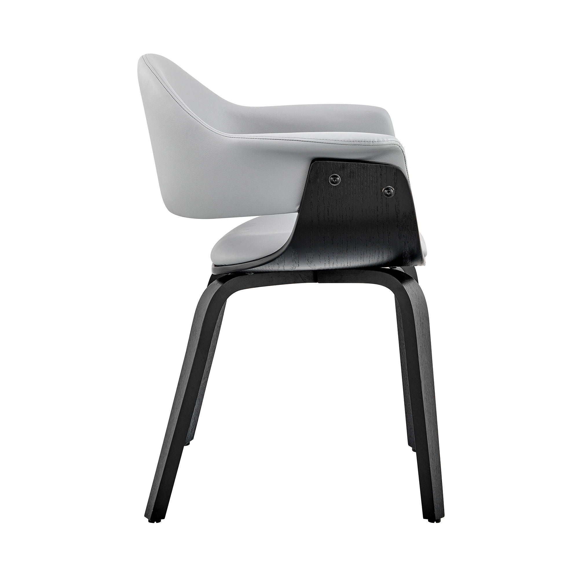 Adalyn - Dining Room Accent Chair With Black Frame