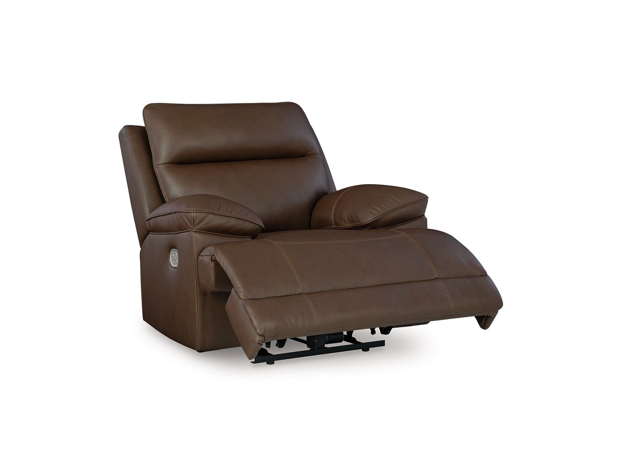 Vonryan - Power Recliner / Adj Headrest - Tobacco