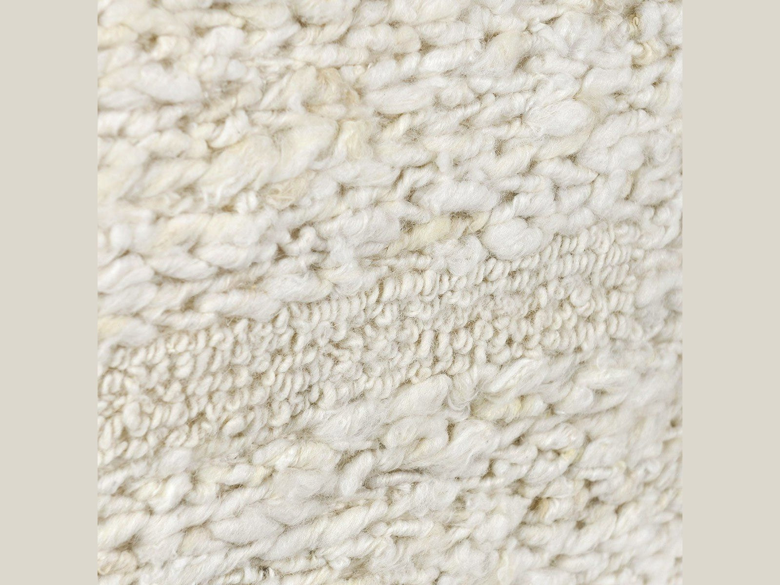 Sinclair - Pouf - Ivory