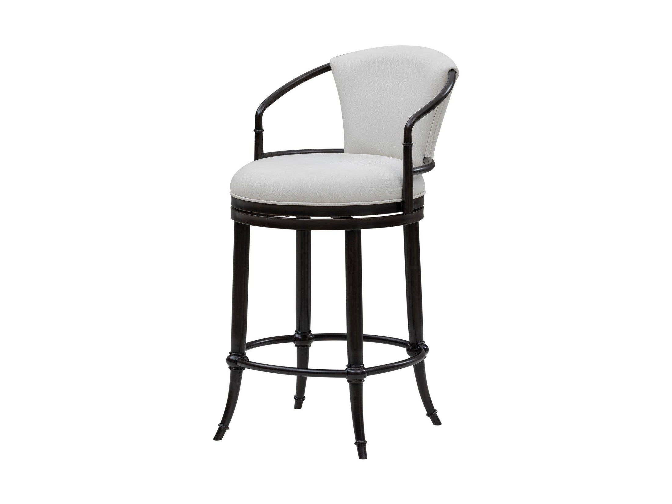 Otis - Upholstered Swivel Counter Height Barstool