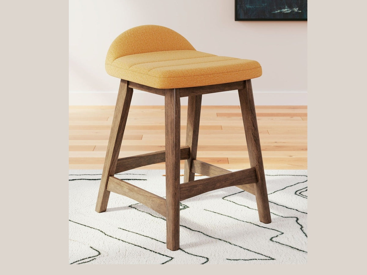Lyncott - Upholstered Barstool (Set of 2)