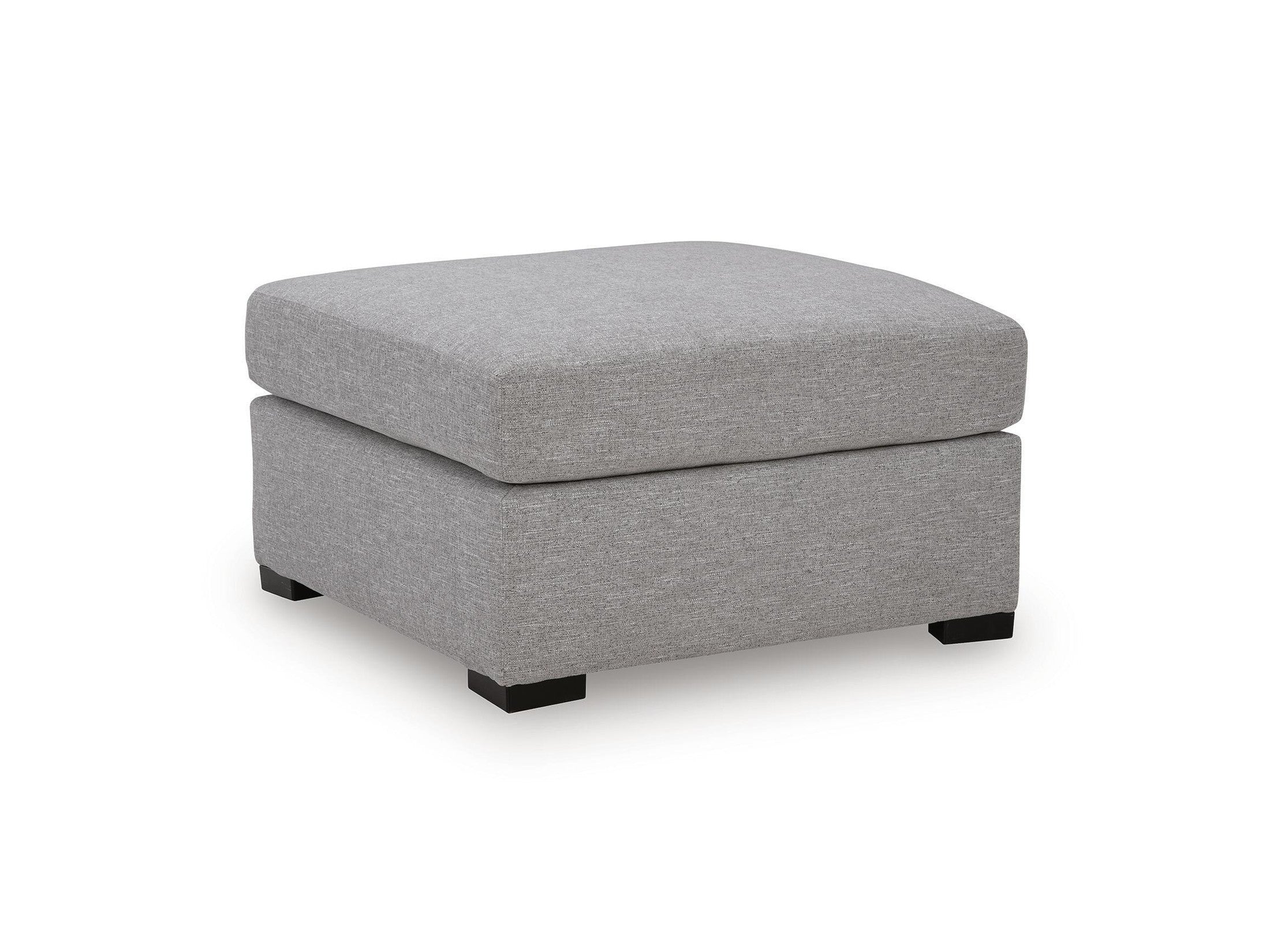 UrbanCrest - Oversized Accent Ottoman - Pewter