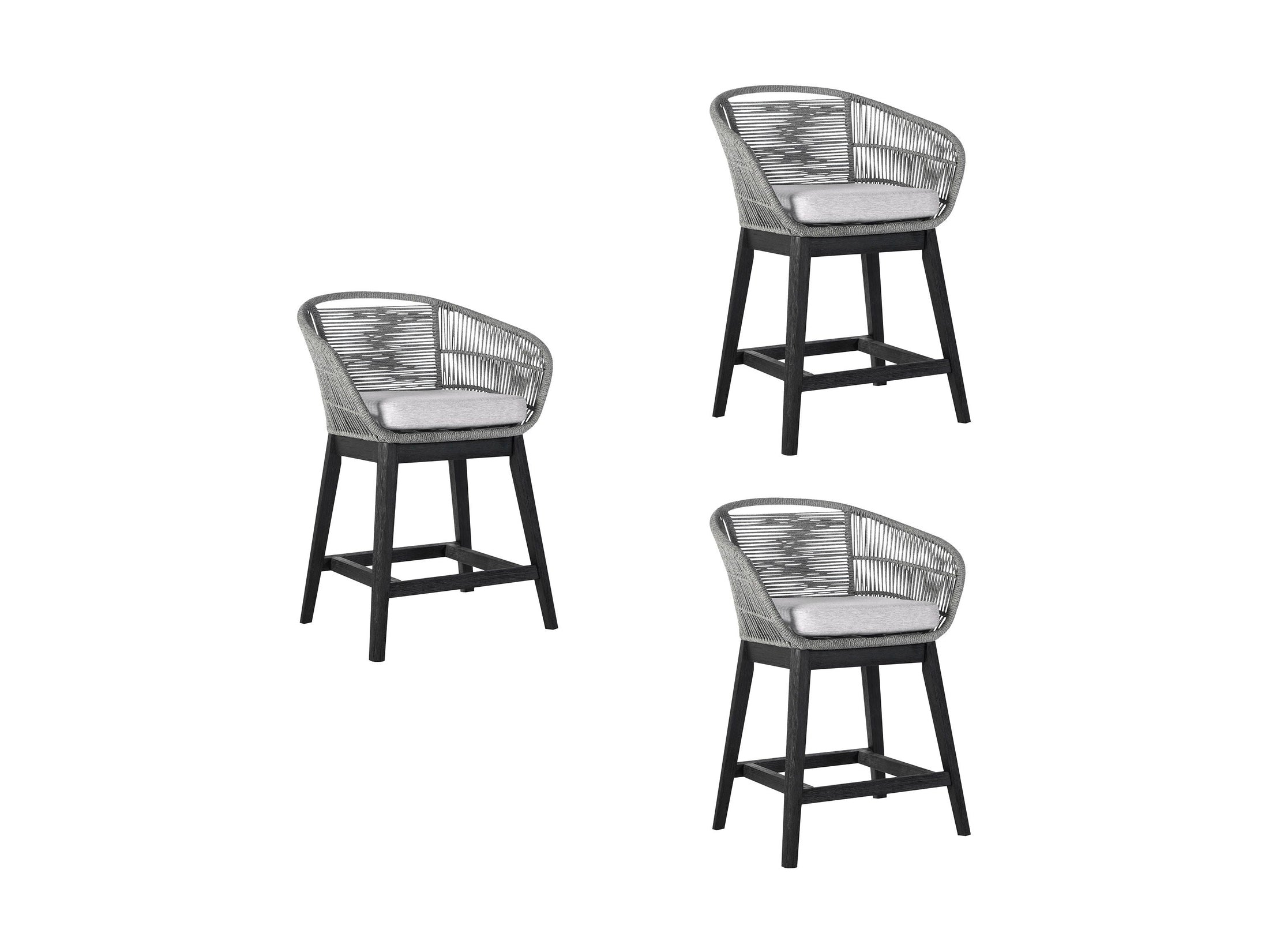 Tutti Frutti - Indoor Outdoor Counter Height Bar Stool Set