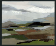 Grove - 48" x 72" Painting By Buddy Whitlock - Green / Blue