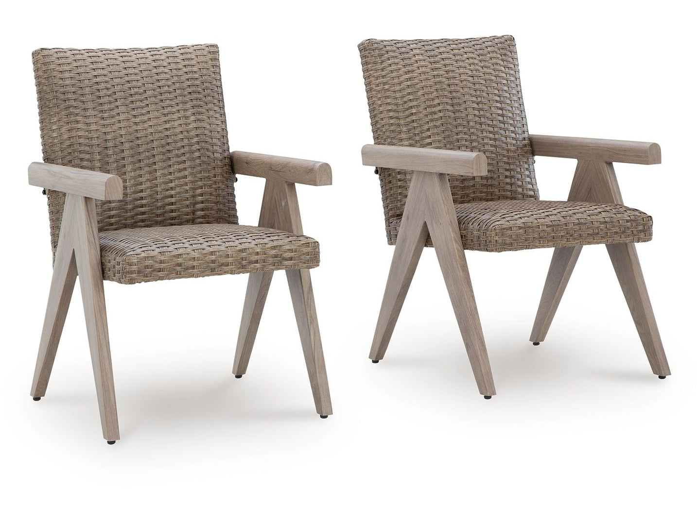 Carisbo - Arm Chair (Set of 2) - Beige
