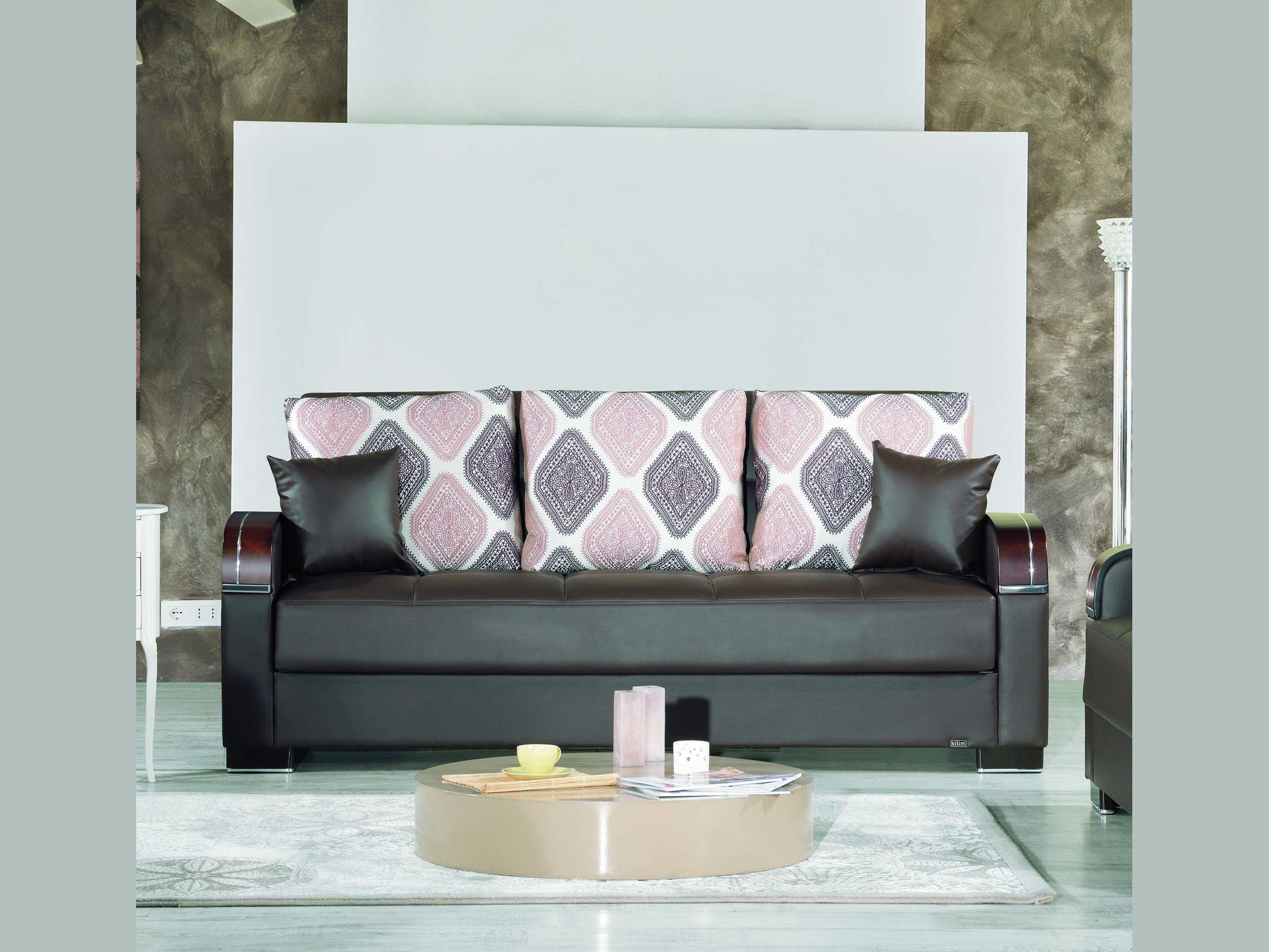 Ottomanson Mobimax - Upholstered Convertible Sofabed With Storage
