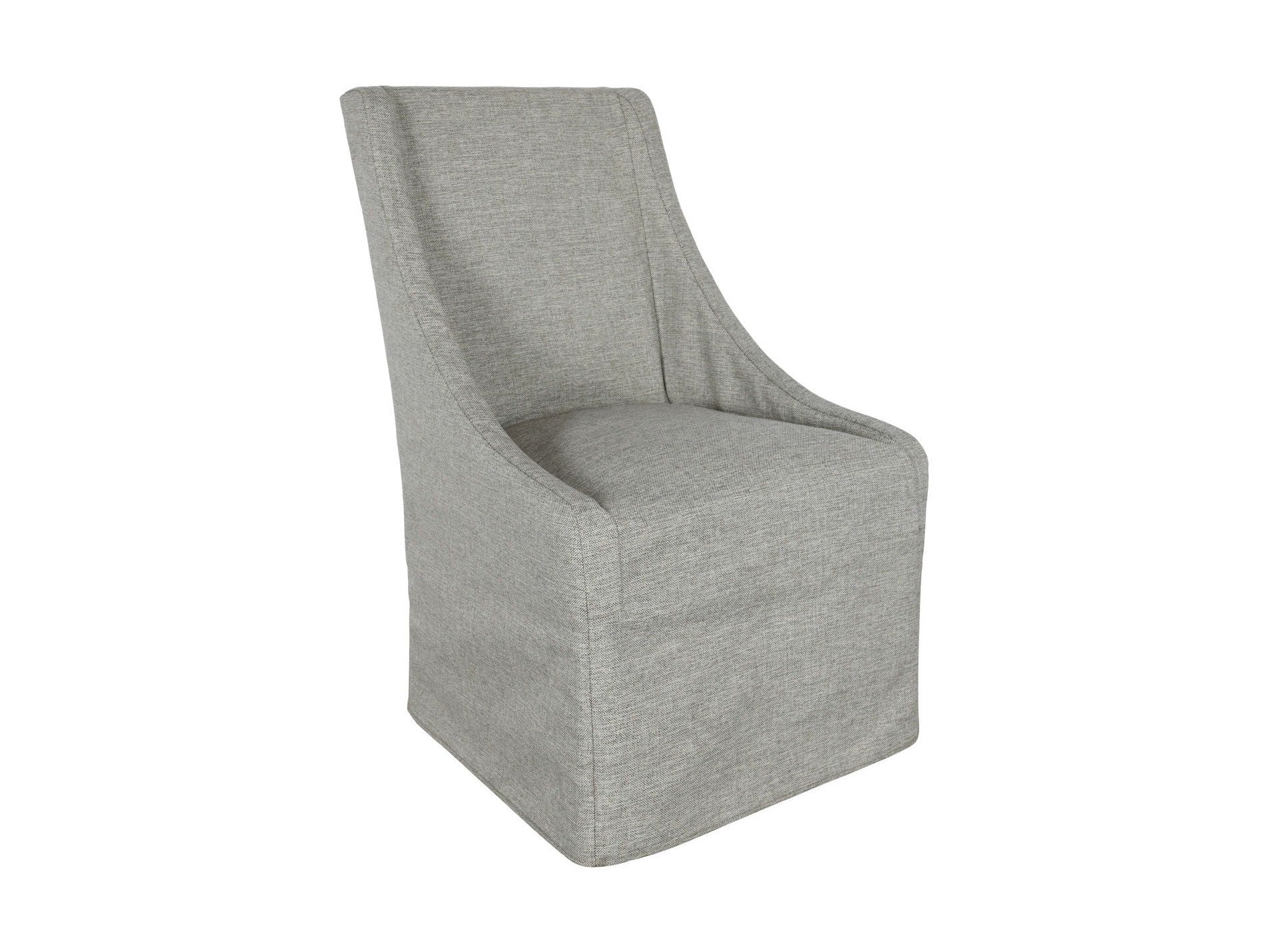 Warwick - Upholstered Rolling Dining Chair