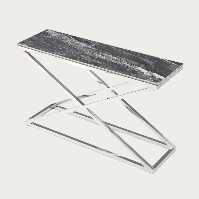 Tristan Console with ceramic black top