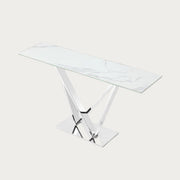 Victory Console Table with Ceramic Grey Top