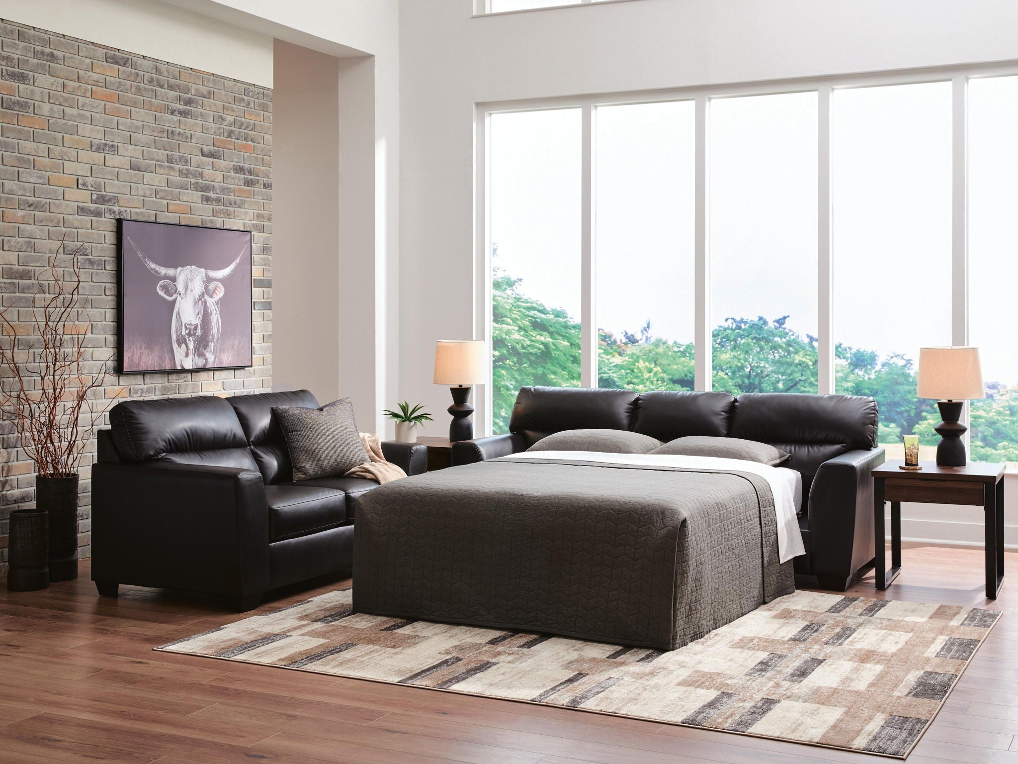 Gavello - Queen Sofa Sleeper - Midnight