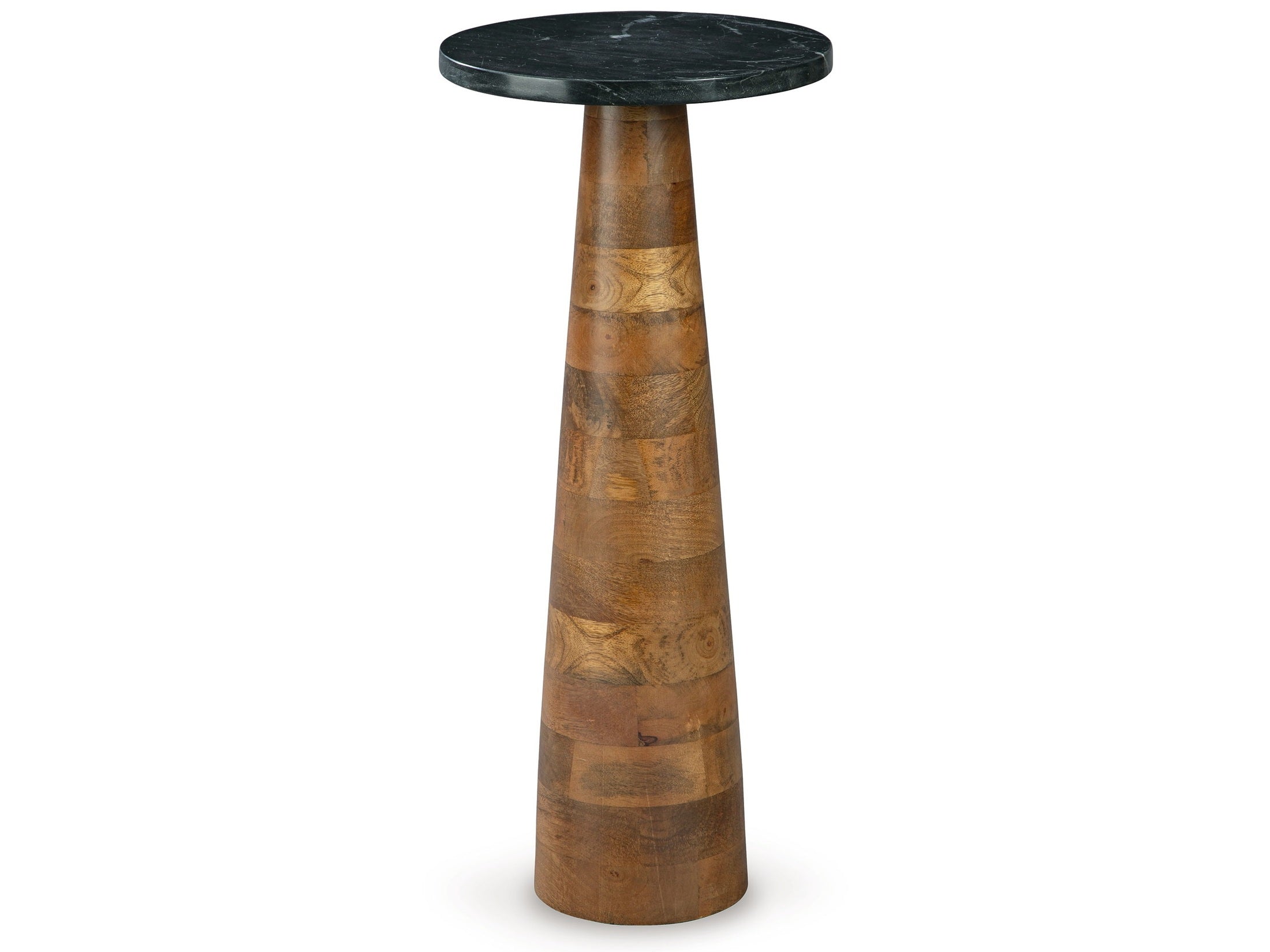 Quinndon - Accent Table - Brown / Black