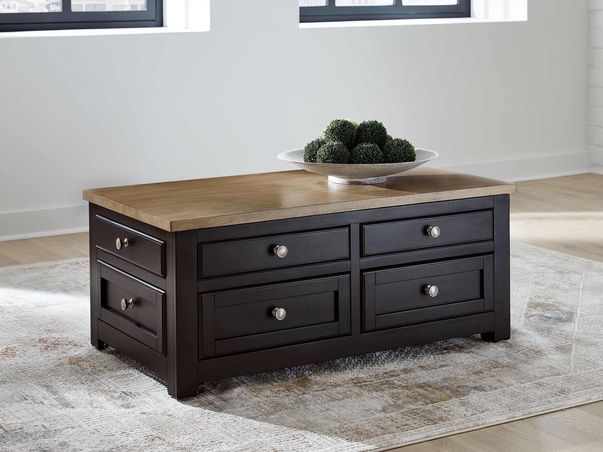 Drazmine - Lift Top Cocktail Table - Brown