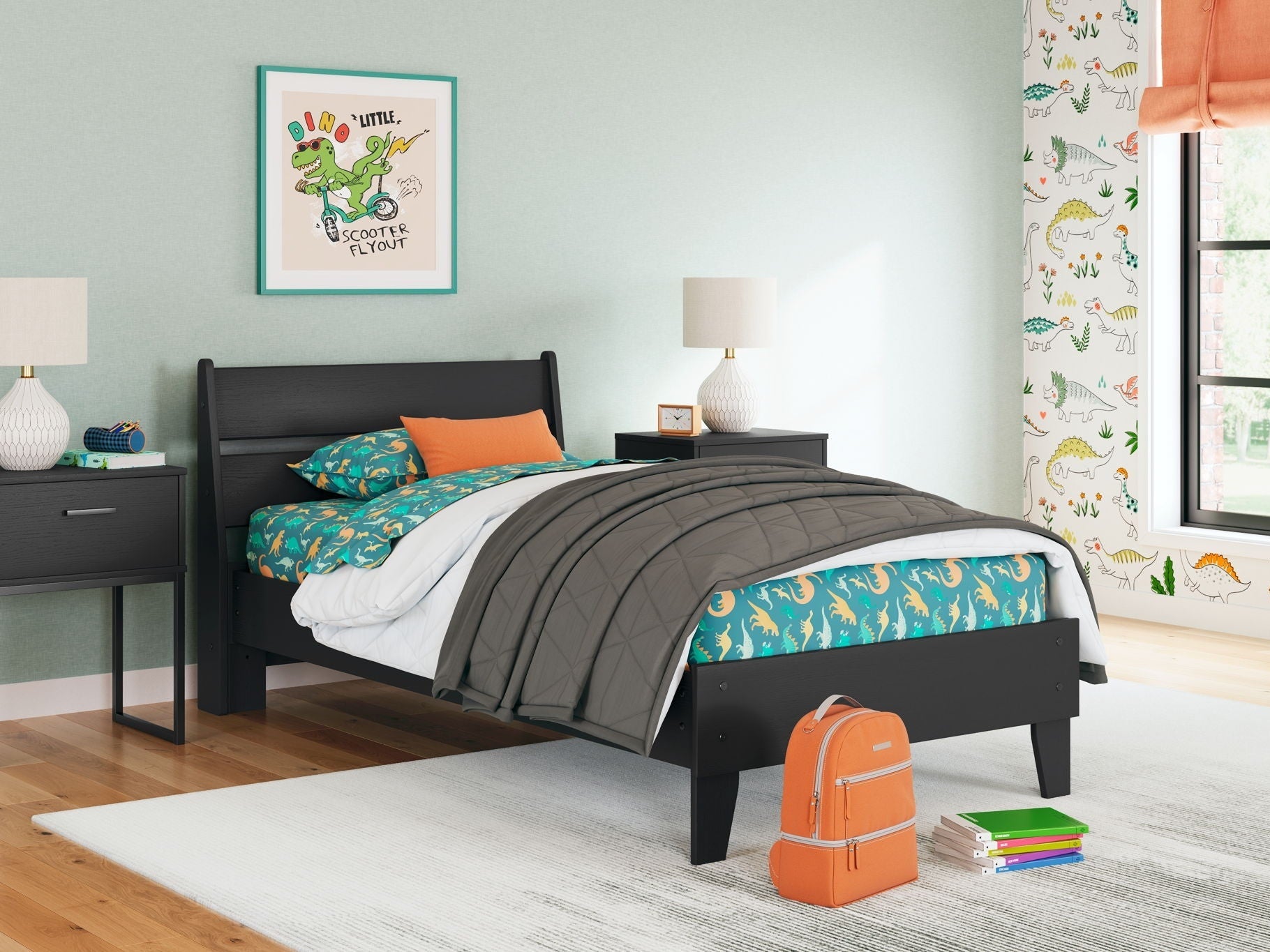 Socalle - Panel Platform Bed