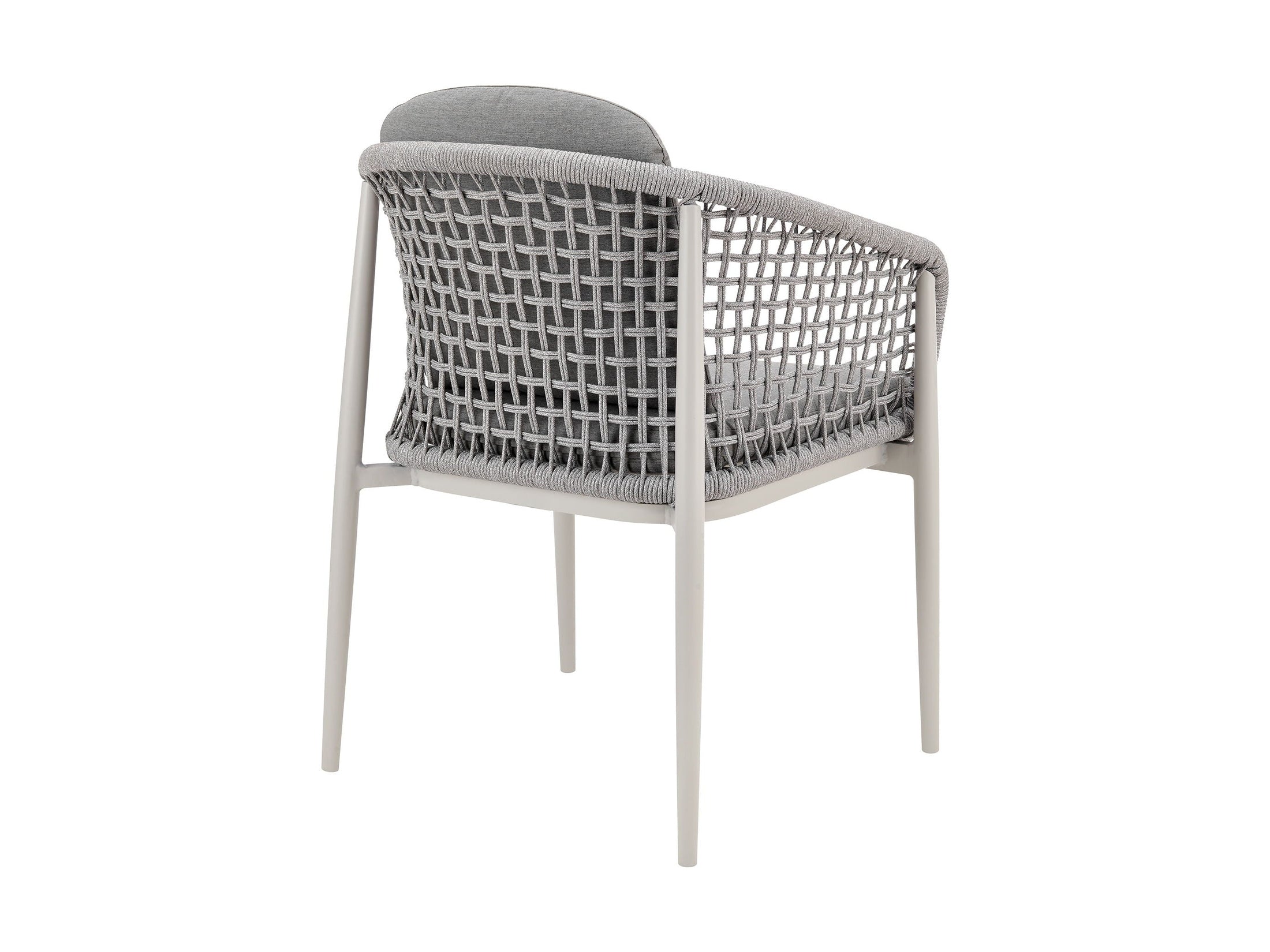 Rhodes - Outdoor Patio Dining Chair (Set of 2) - Light Gray