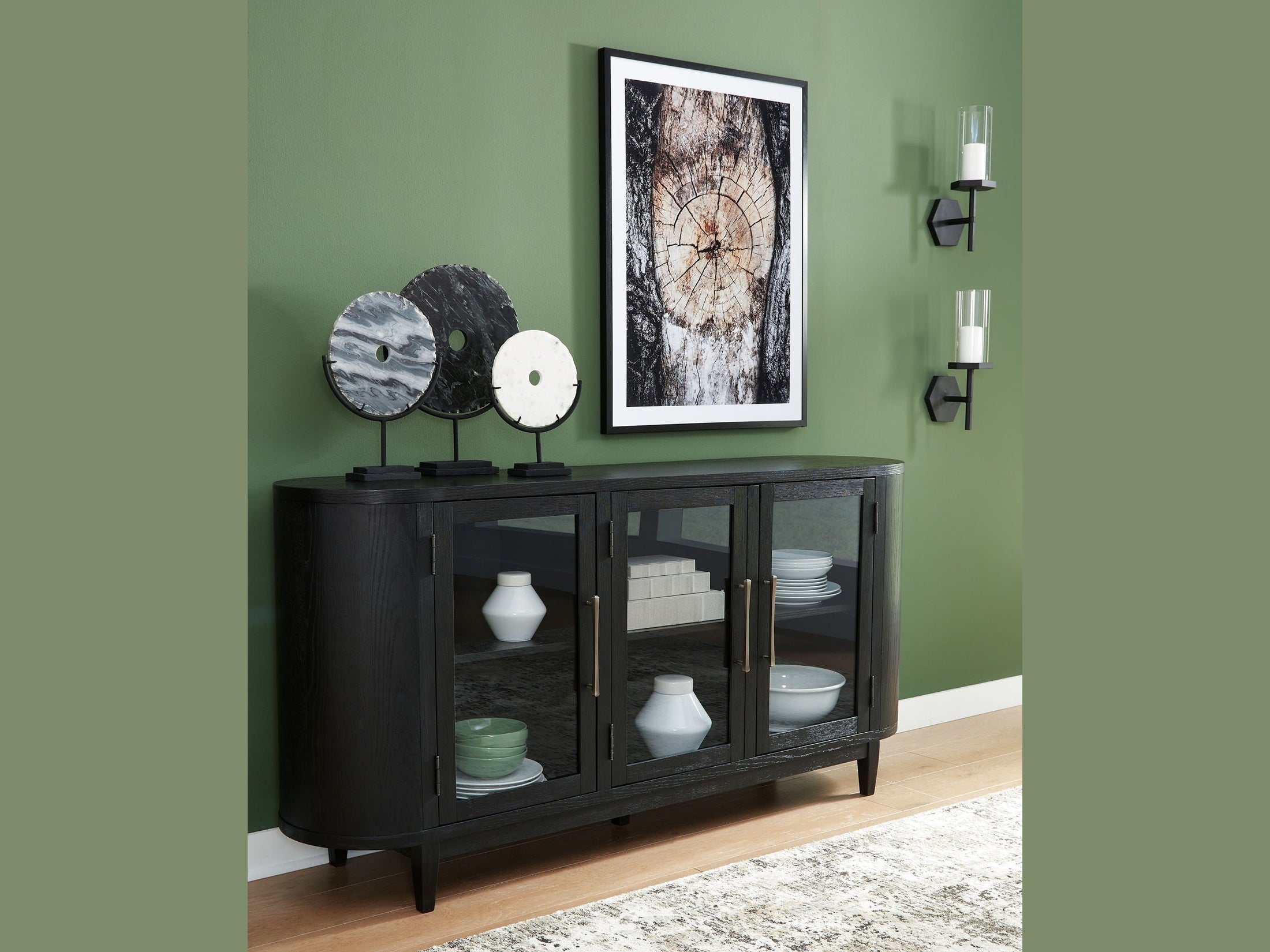 Rowanbeck - Dining Room Server - Black
