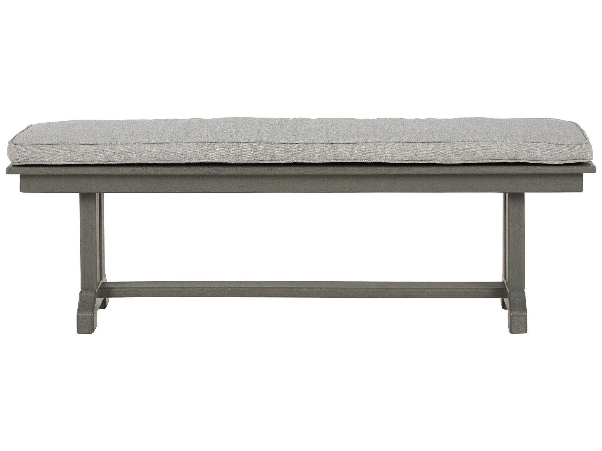 Visola - Bench with Cushion - Gray