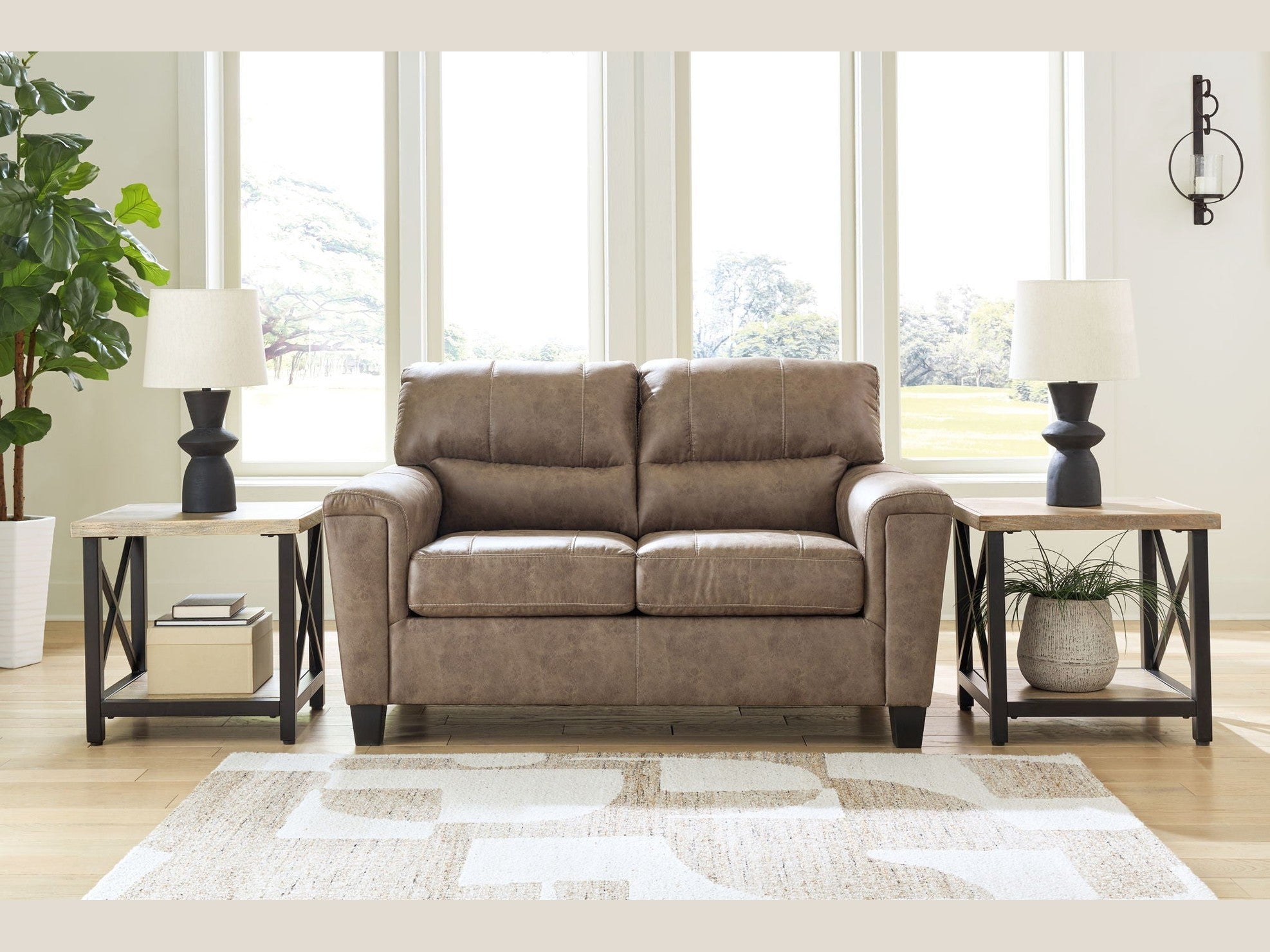 Navi - Loveseat - Fossil