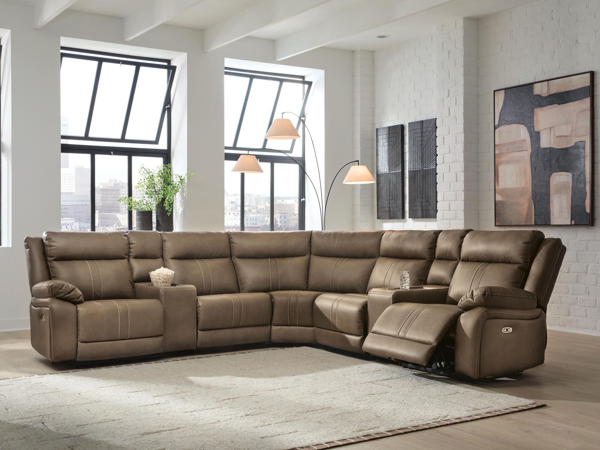 Max-Media - Reclining Sectional