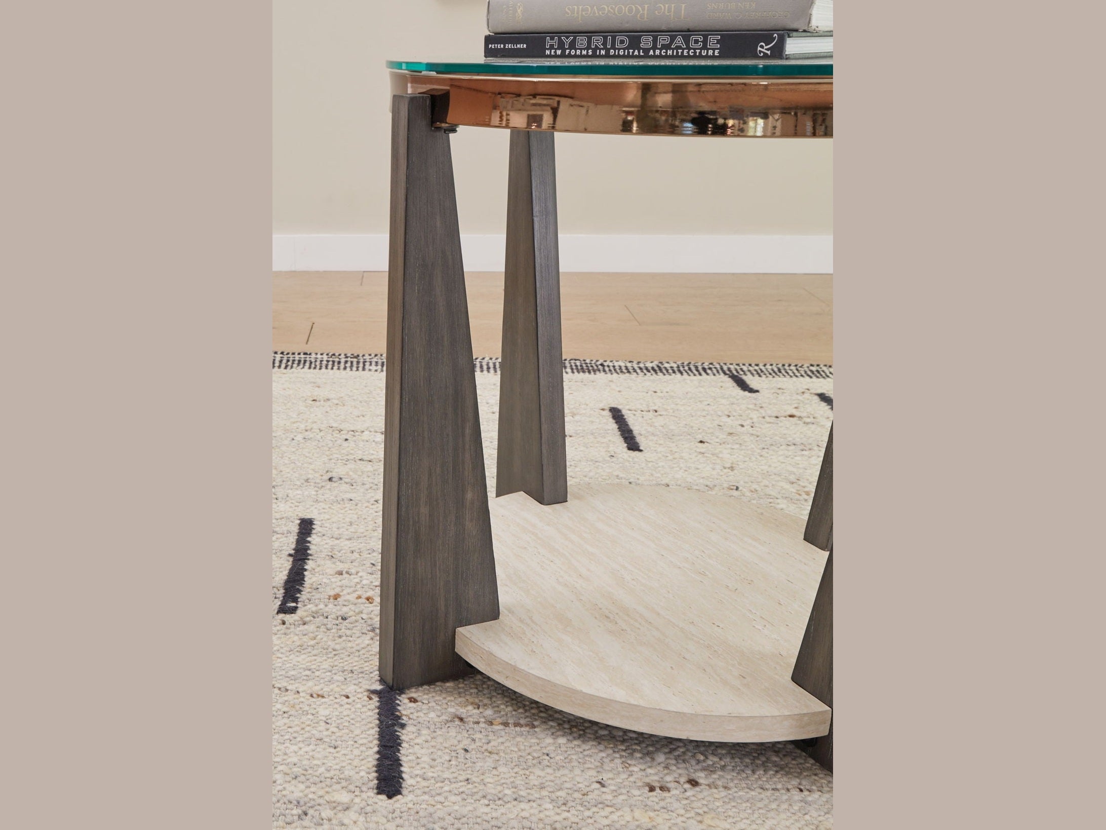 Frazwa - Round End Table - Multi