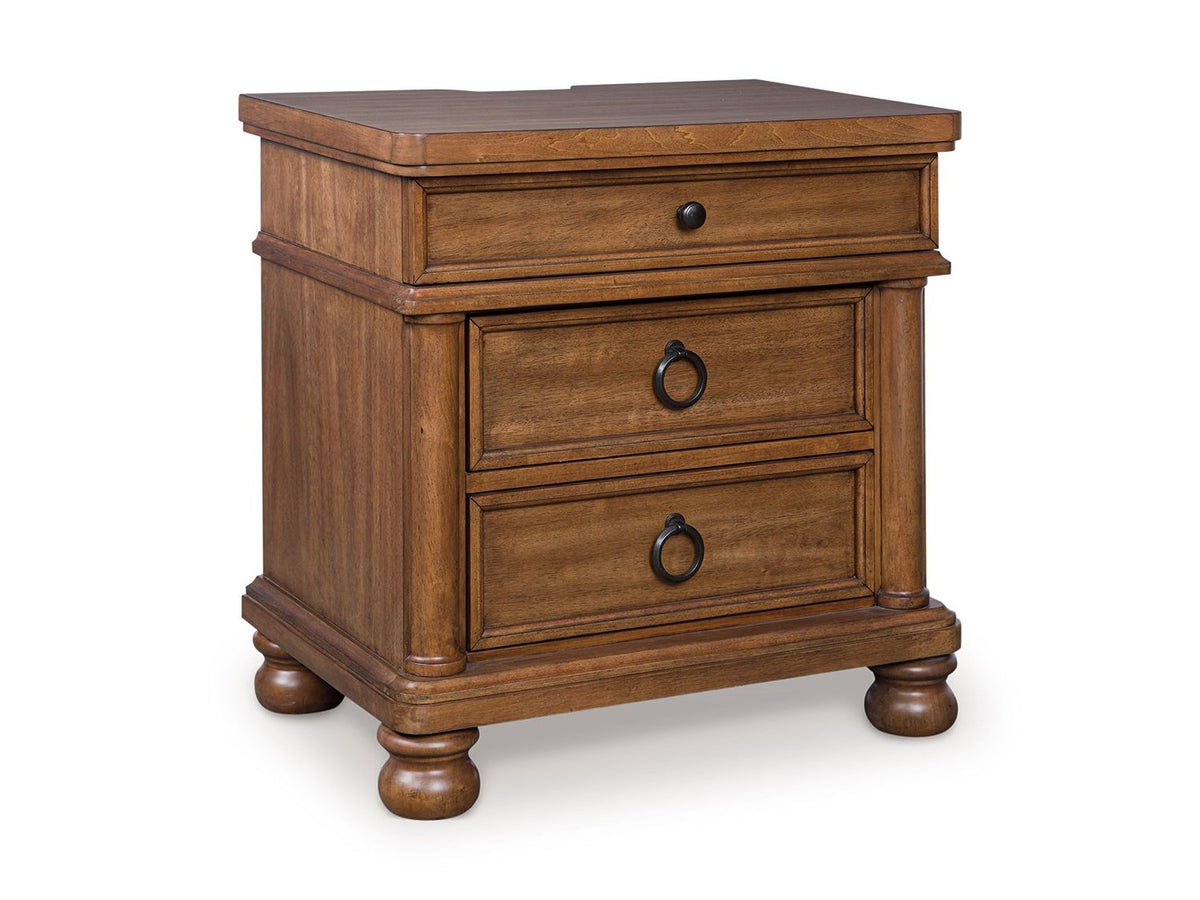 Rowlenstown - Three Drawer Night Stand