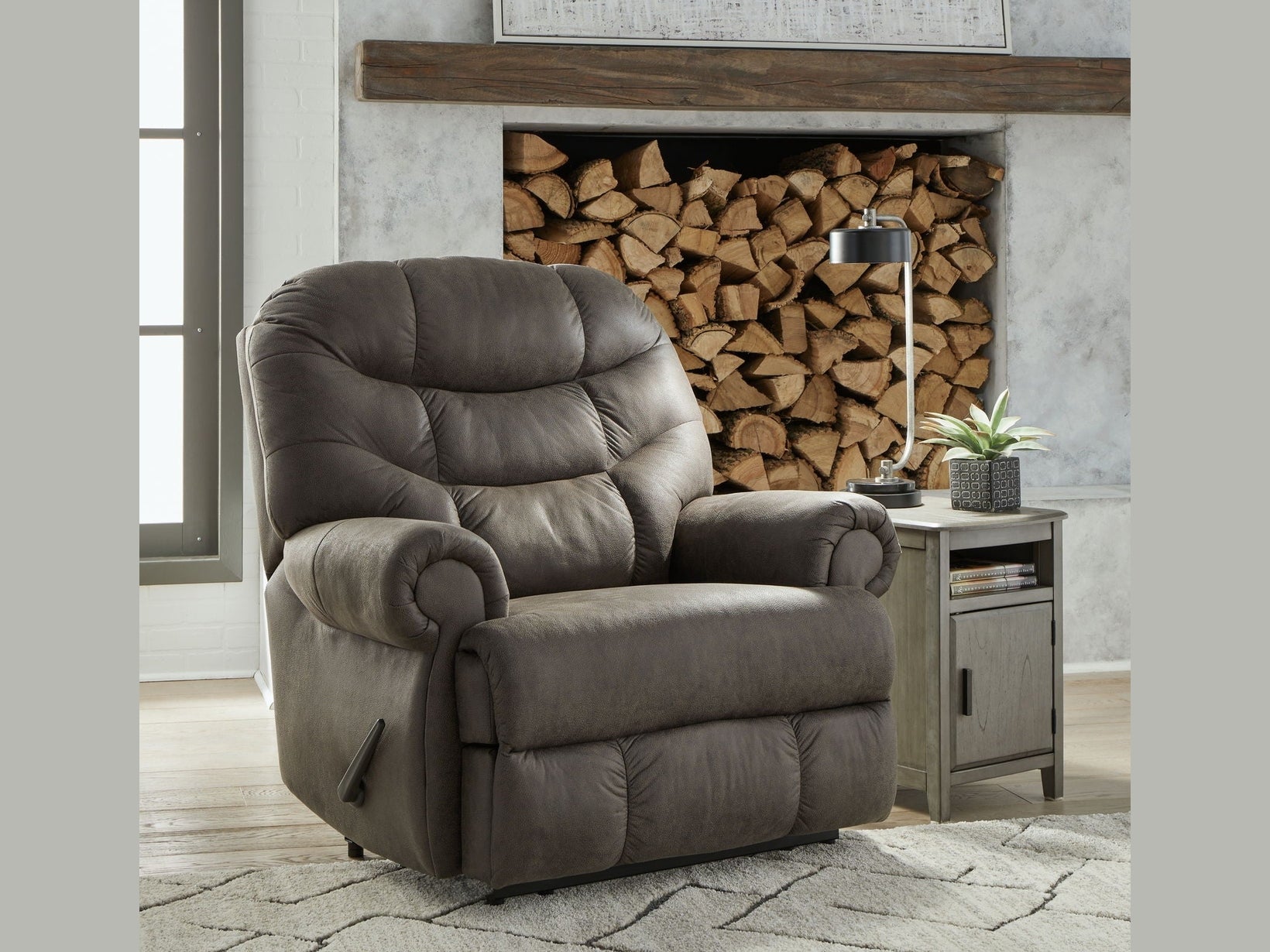 Camera Time - Zero Wall Recliner - Gunmetal