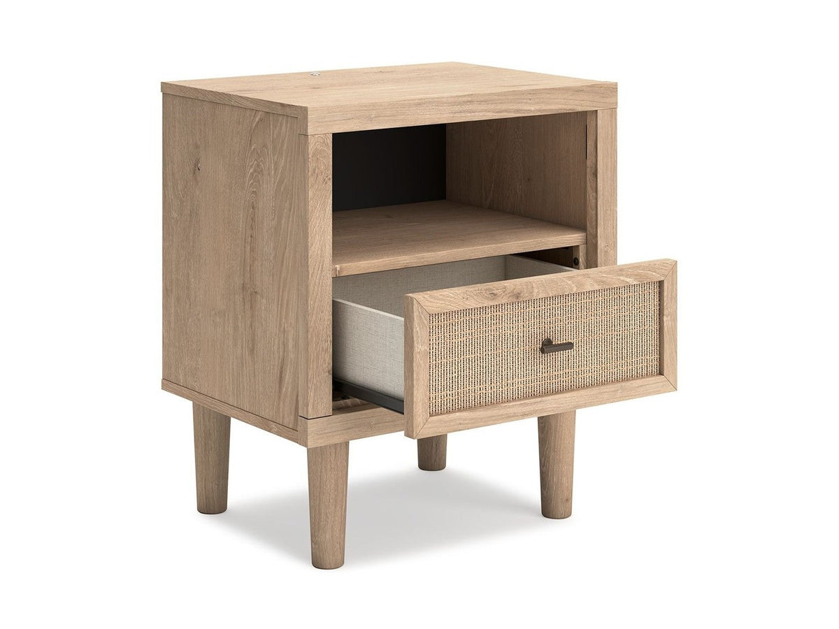 Cielden - One Drawer Night Stand - Two-Tone