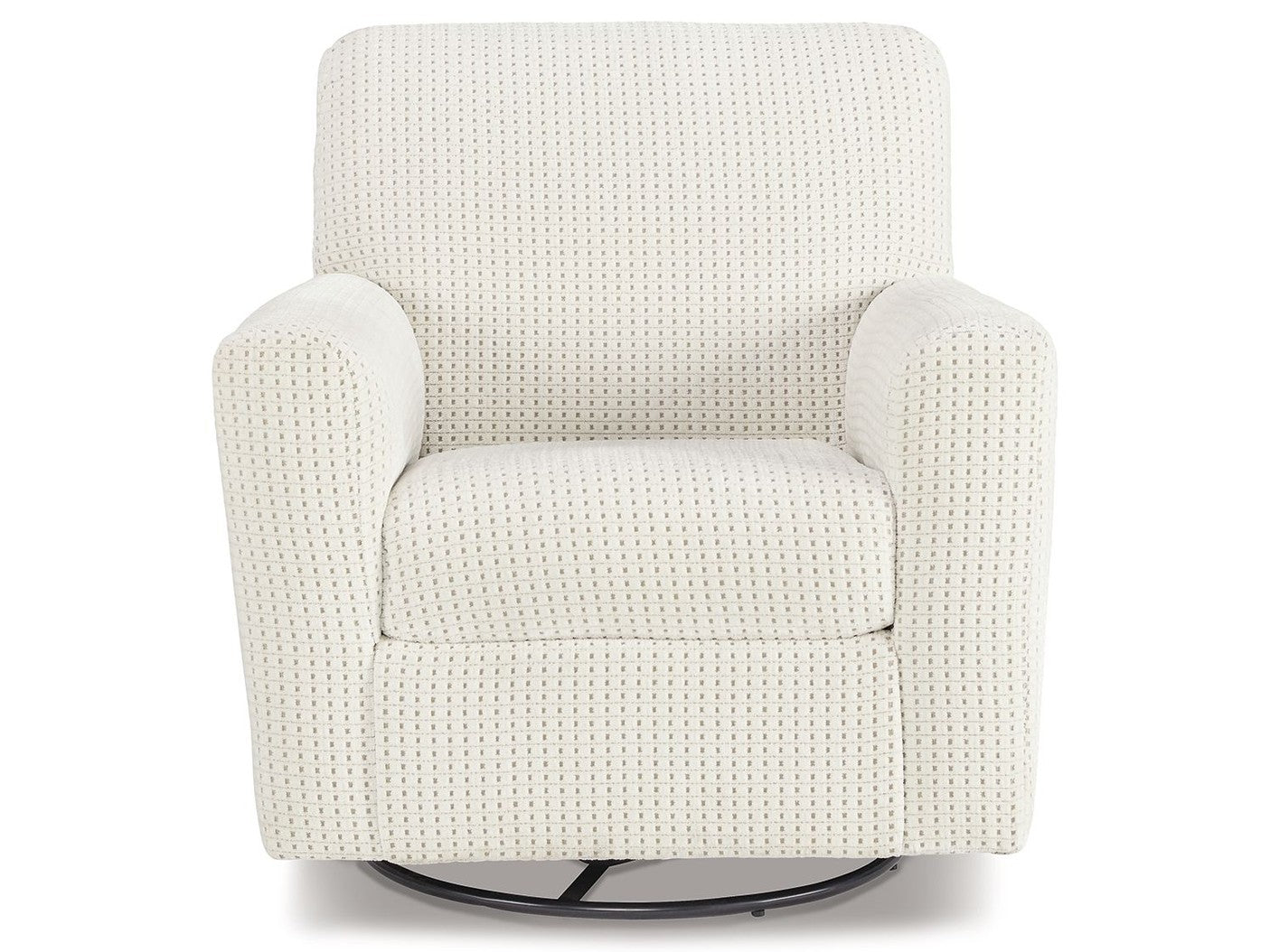 Herstow - Swivel Glider Accent Chair