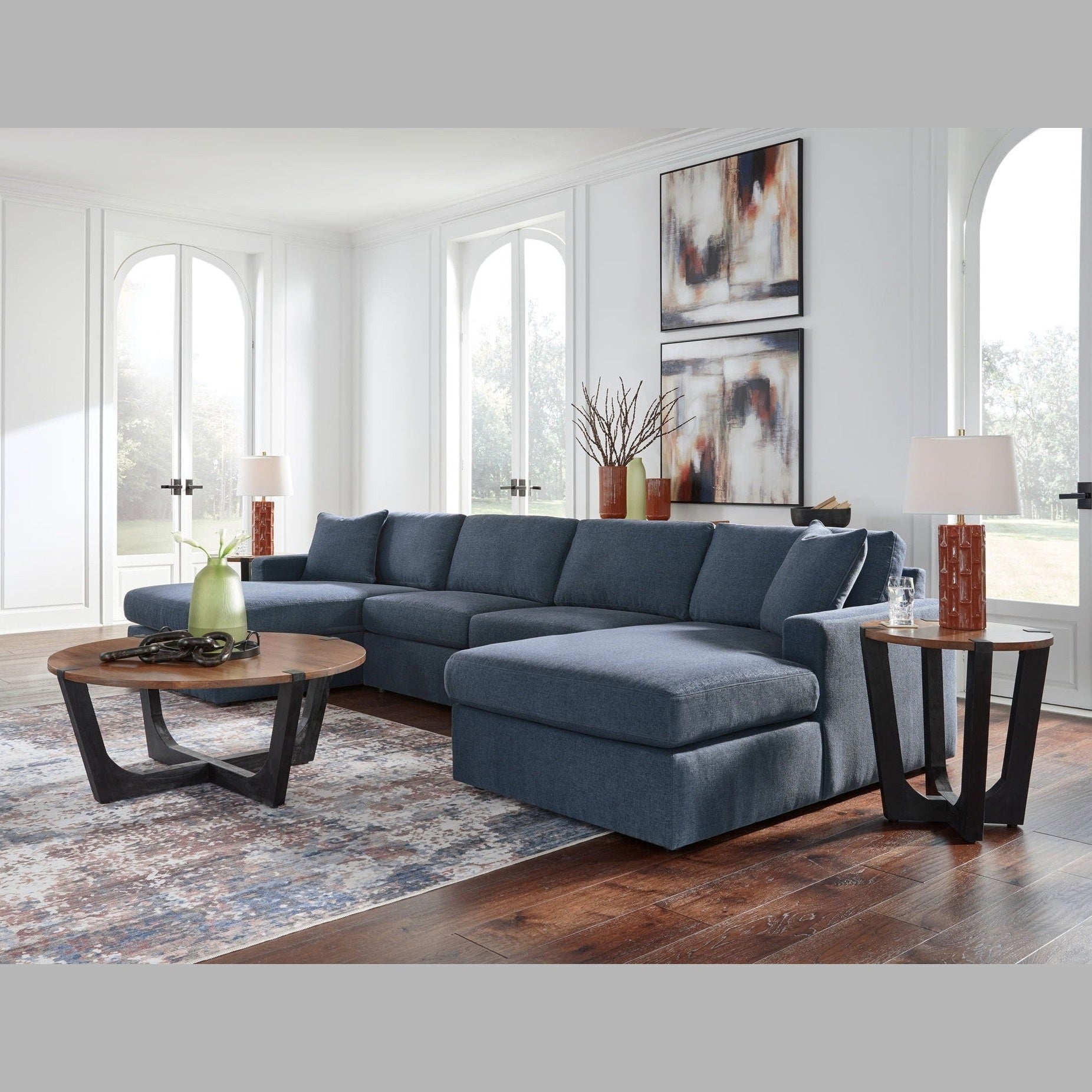 Modmax - Sectional - Ink