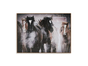 Chaseburn - Wall Art - Brown / Black / White