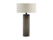 Dingerly - Glass Table Lamp - Brown